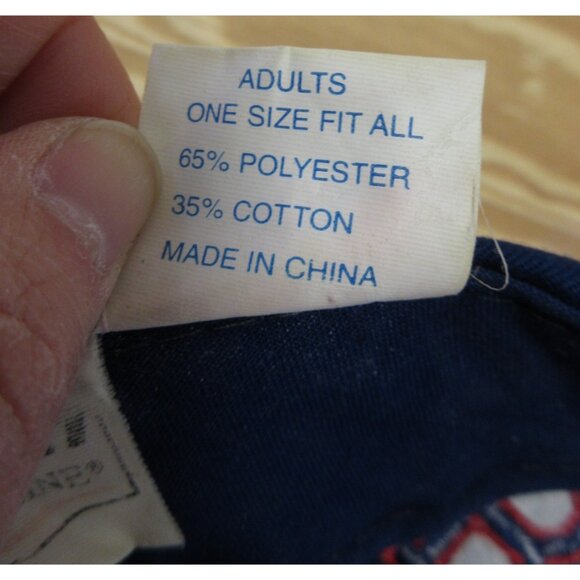 VINTAGE Atlanta Braves Hat Cap Snapback Spell Out Logo MLB Campri 90s * - Picture 12 of 13